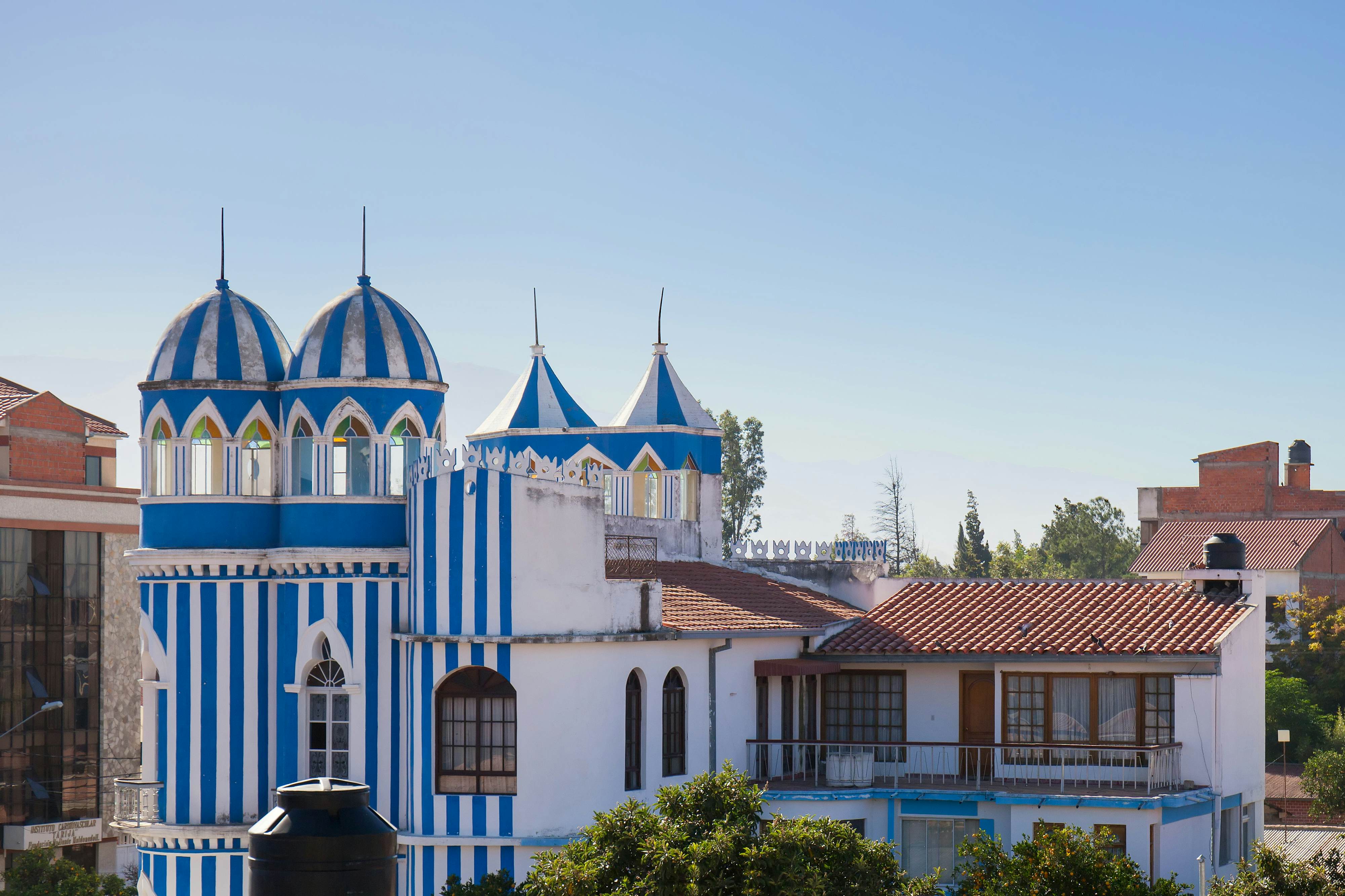 Old bilding in the center of Tarija